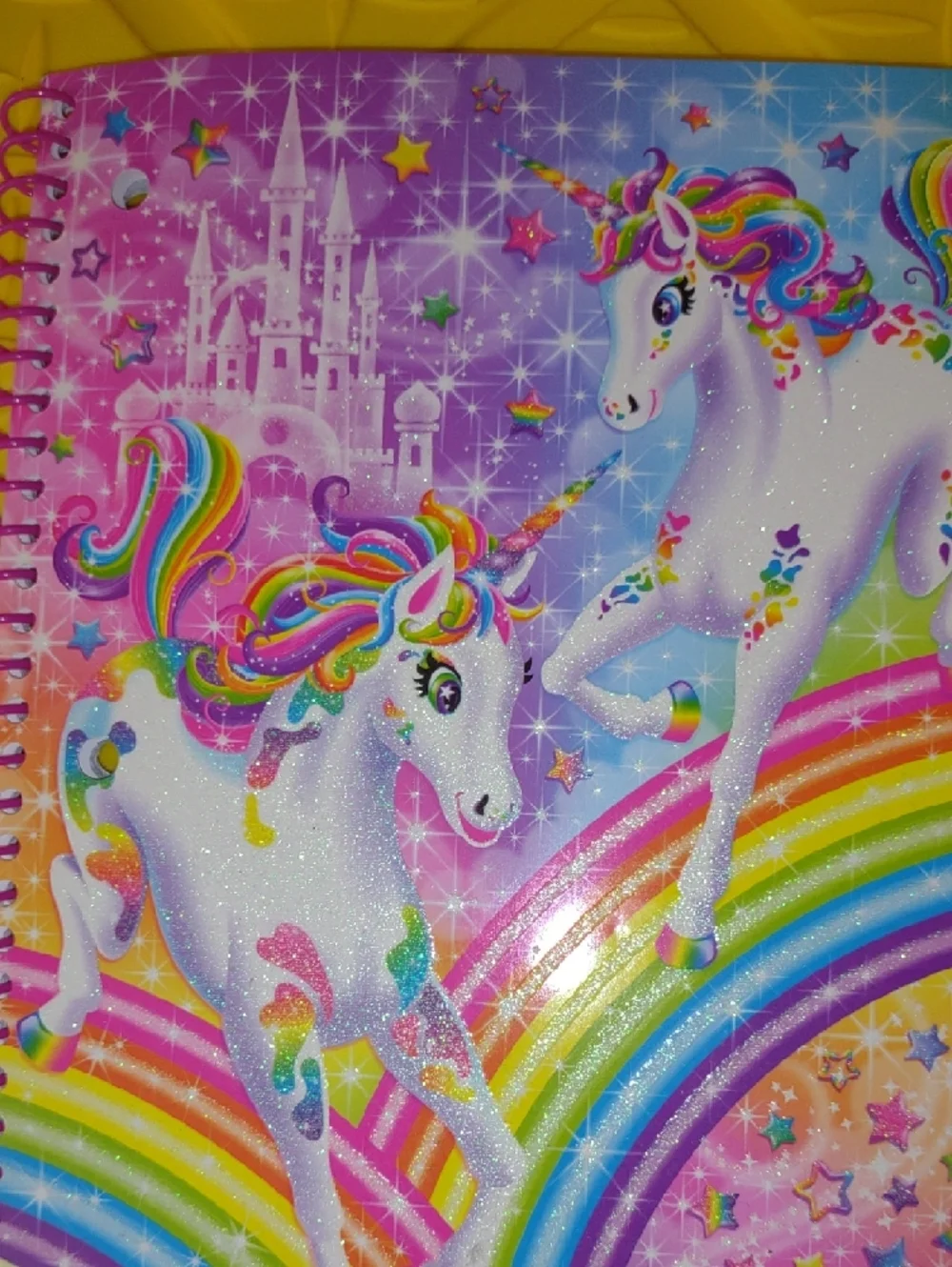 Lisa Frank Rainbow Unicorn Notebook - Dolphin Notebook